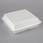 Dart 90HT1R 9"x 9"x 3" White Foam Container 1CP [200/Case]