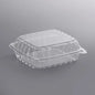 Dart C90PST1 - 8 1/4" x 8 1/4" x 3"Clear Hinged Container [250/Case]