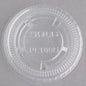 Portion Cups Lids For 3.24oz - 5.5oz Cups,  Clear [2500/Case]