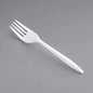 Medium Weight Plastic Fork, White [1000/Case]