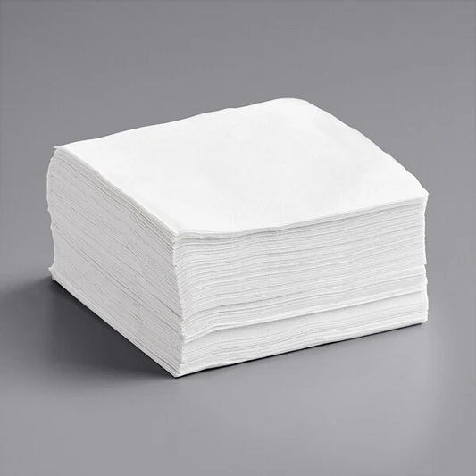12" x 12" 1 Ply Lunch Napkin, White [6000 Pack]