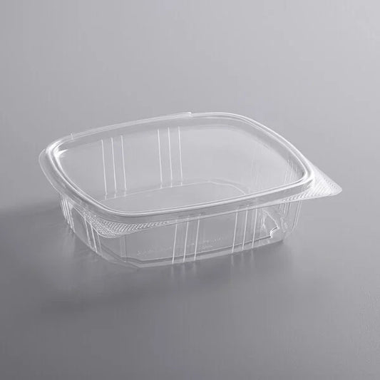 32 oz RPET Hinged Deli Containers [200/Case]