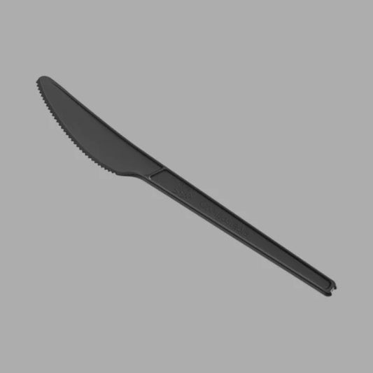 Heavy Weight PP Plastic Knife, Black [1000 Pack]