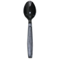 Heavy Weight PP Plastic Teaspoon, Black [1000 Pack]