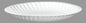 6" Uncoated Paper Plate, Round, White [1000 Pack]