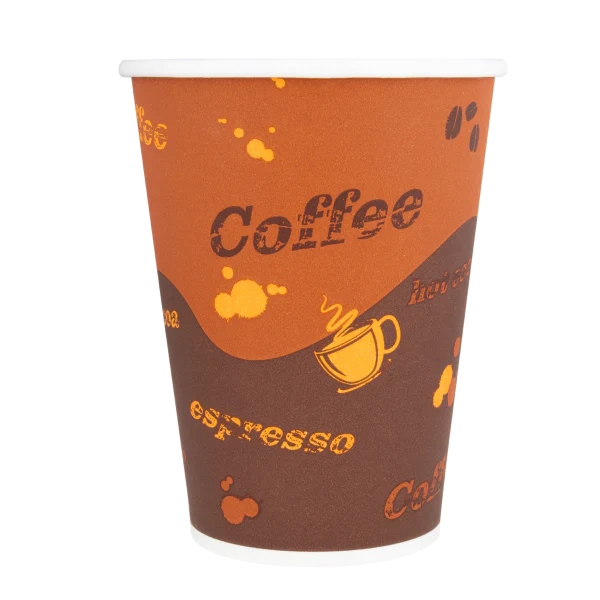 12 oz Coffee Print Hot Cup [1000/Case]