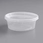 8 oz Clear Round Deli Container [500/Case]