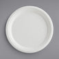 9" Biodegradable Round Plate, White [500 Pack]