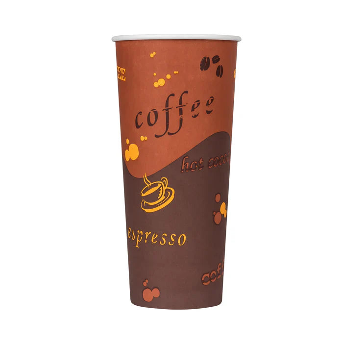 24 oz Coffee Print Hot Cup [500/Case]
