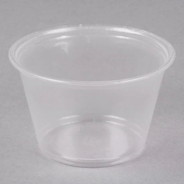 4 oz Portion Cups, Clear [2500/Case]