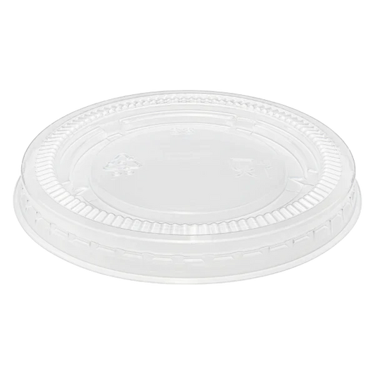 Lids For 1.5oz & 2oz Portion Cups, Clear [2500/Case]