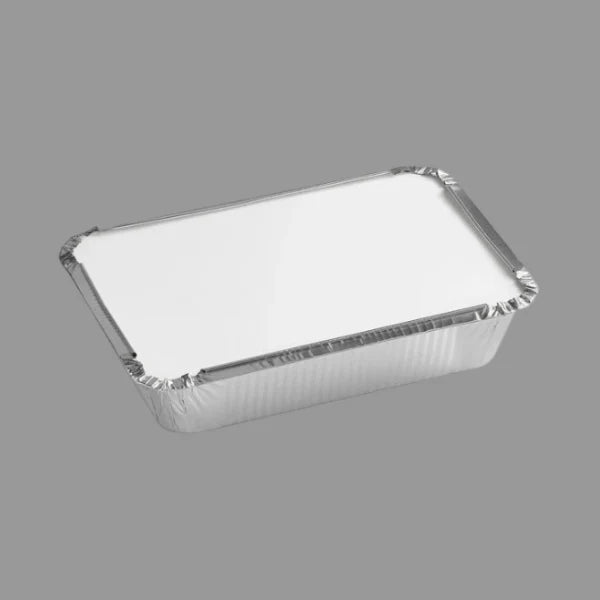 Board Lid for 1.5 Shallow & 2.25 LB Oblong Take Out Container [500 Pack]