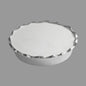 Board Lids for 8" Foil Round Take Out Pan [500 Pack]