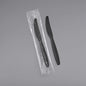 Heavy Weight Plastic Knife Wrapped, Black [1000/CS]