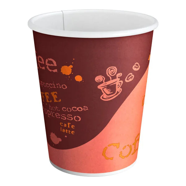10 oz Printed Hot Cup [1000/Case]