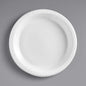 Karat 9" Microwaveable Mineral-Filled PP Plates, White [500]
