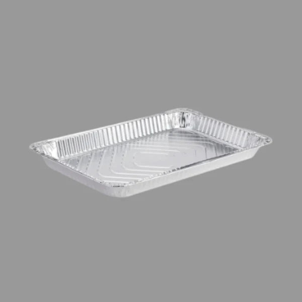 Heavy Duty Full Size Shallow Foil Steam Pans [50 Pack]