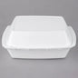 Dart 85HT3R 8" x 8" x 3" White Foam 3CP Container [200/Case]