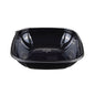 Karat 48 oz PET Square Bowl, Black 300/Case