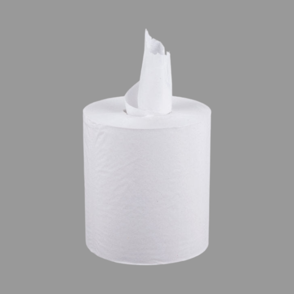 2-Ply Center Pull Paper Towel, 600 Sheets, White [6/Rolls]