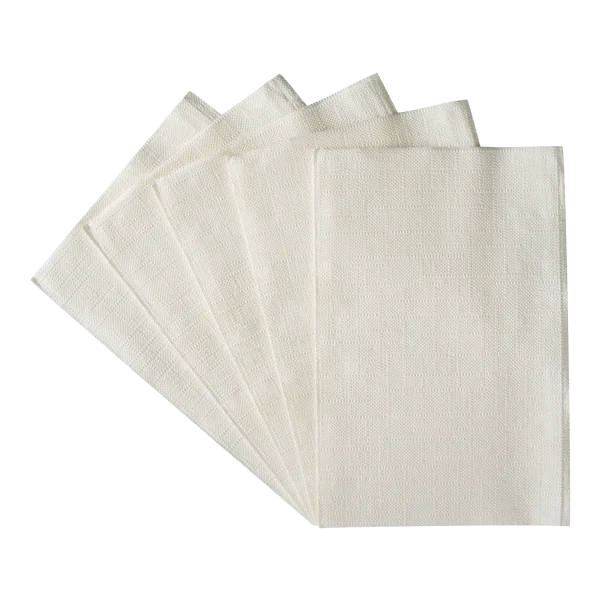 8" x 6.5" Interfold Dispenser Napkins, White [6,000/Case]